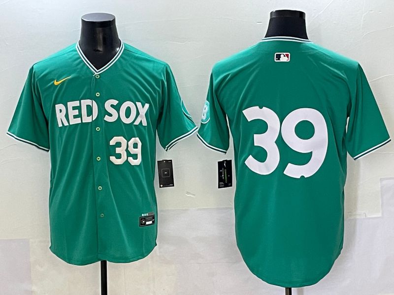 Men 2025 Boston Red Sox #39 No Name Dark Green Joint Name Nike MLB Jersey style 4->boston red sox->MLB Jersey